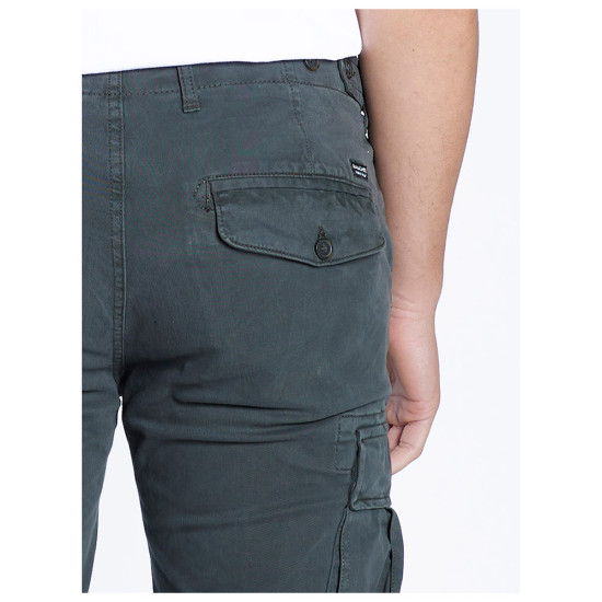 Basehit Ανδρικό παντελόνι Men's Garment Dyed Stretch Cargo Pants